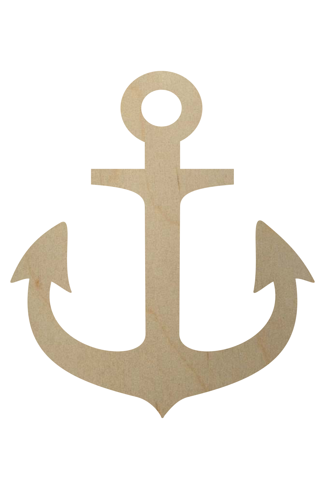 Wooden Anchor Shape Woodencutouts Com Wooden Anchor Shape